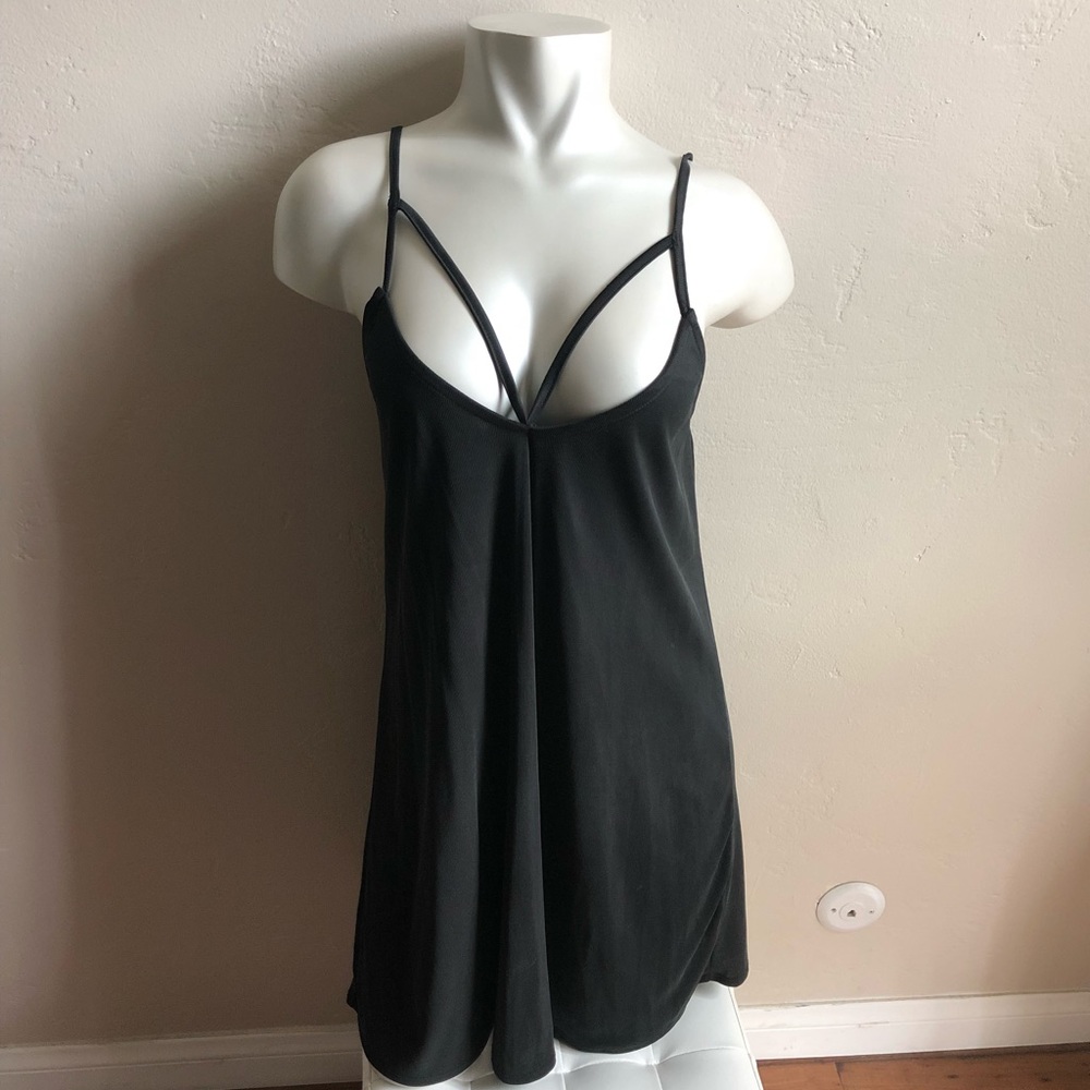 STRAPPY BLACK DRESS